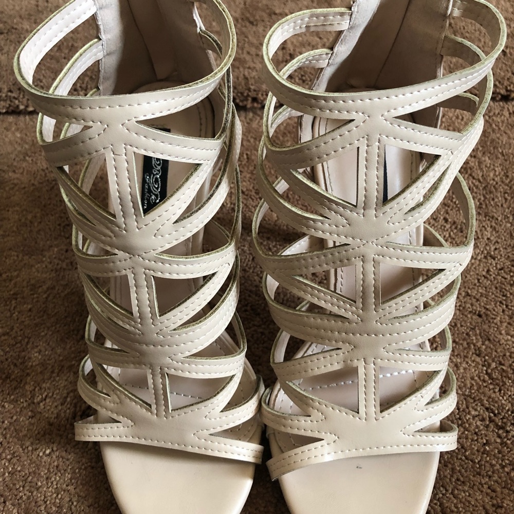 Off white heels